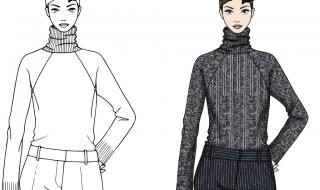 服装设计师手稿 服装设计师手稿